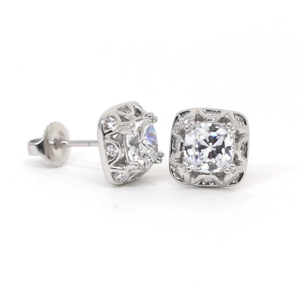 Tacori 925S White Topaz Cushion Limited Edition - Picture 12 of 12